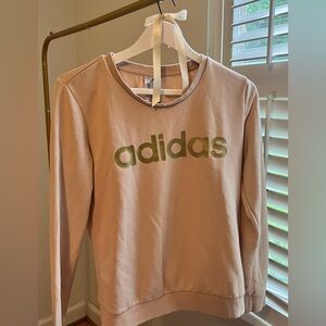 Adidas pullover light pink